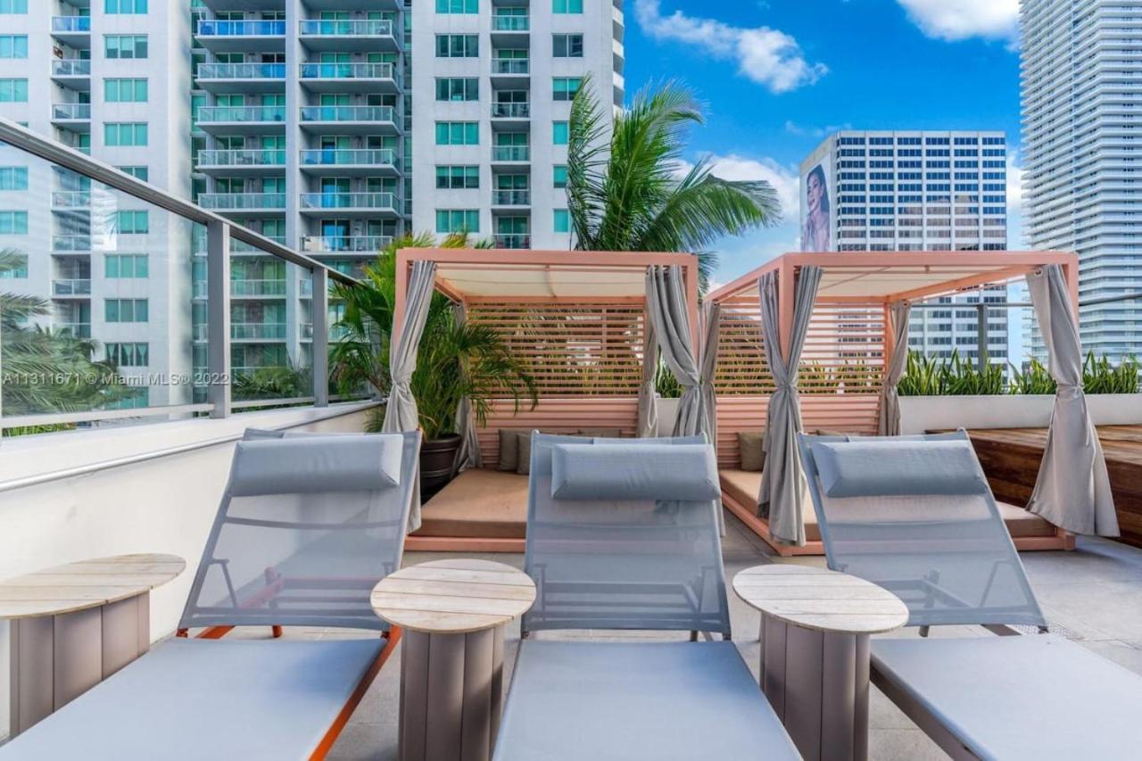 Upscale Ocean View Studio Pool And Gym Miami Exterior foto