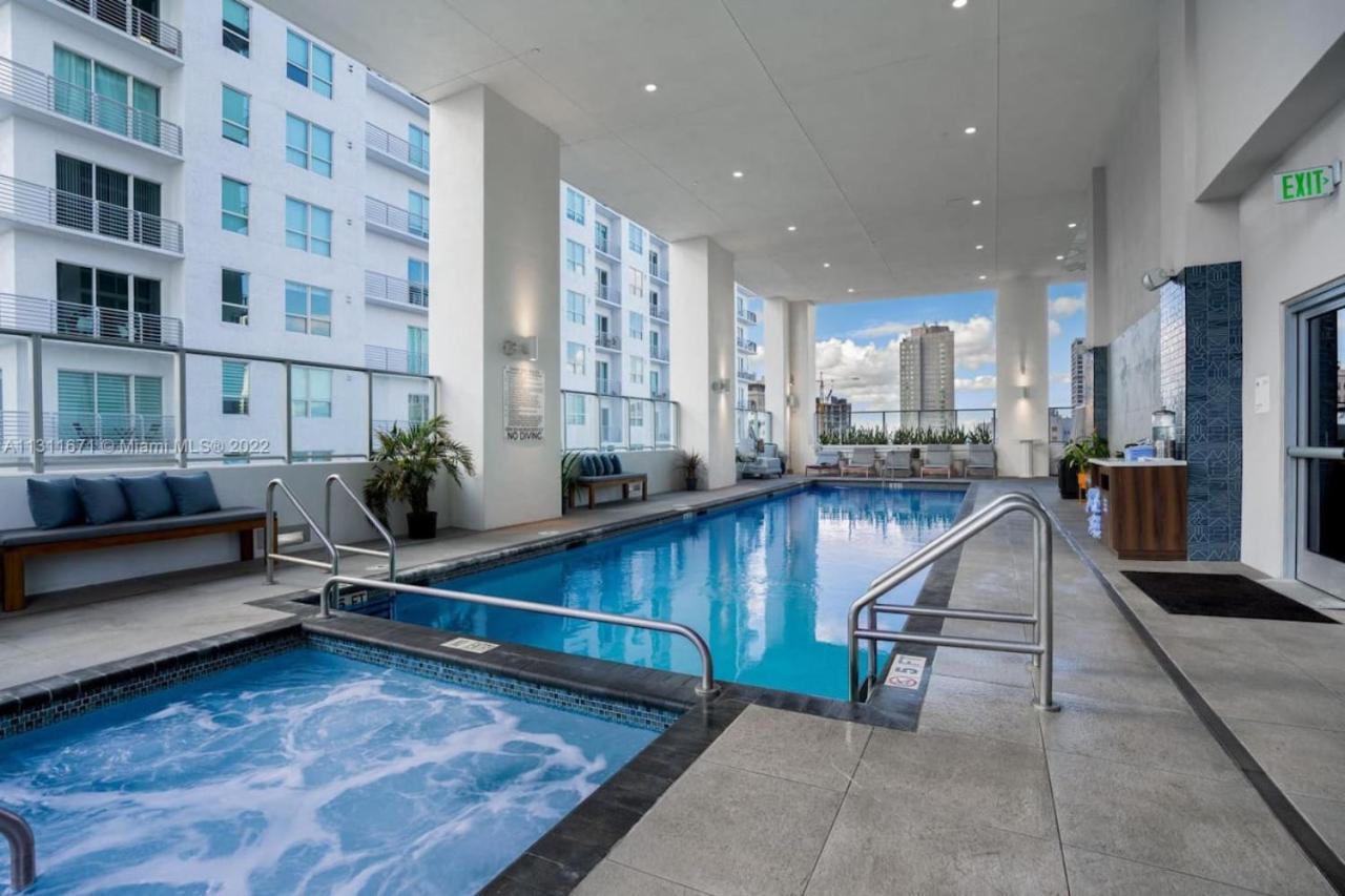 Upscale Ocean View Studio Pool And Gym Miami Exterior foto